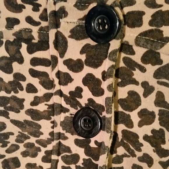 **SOLD** Me Jane Baby Fleece Leopard Coat - Picture 3 of 5